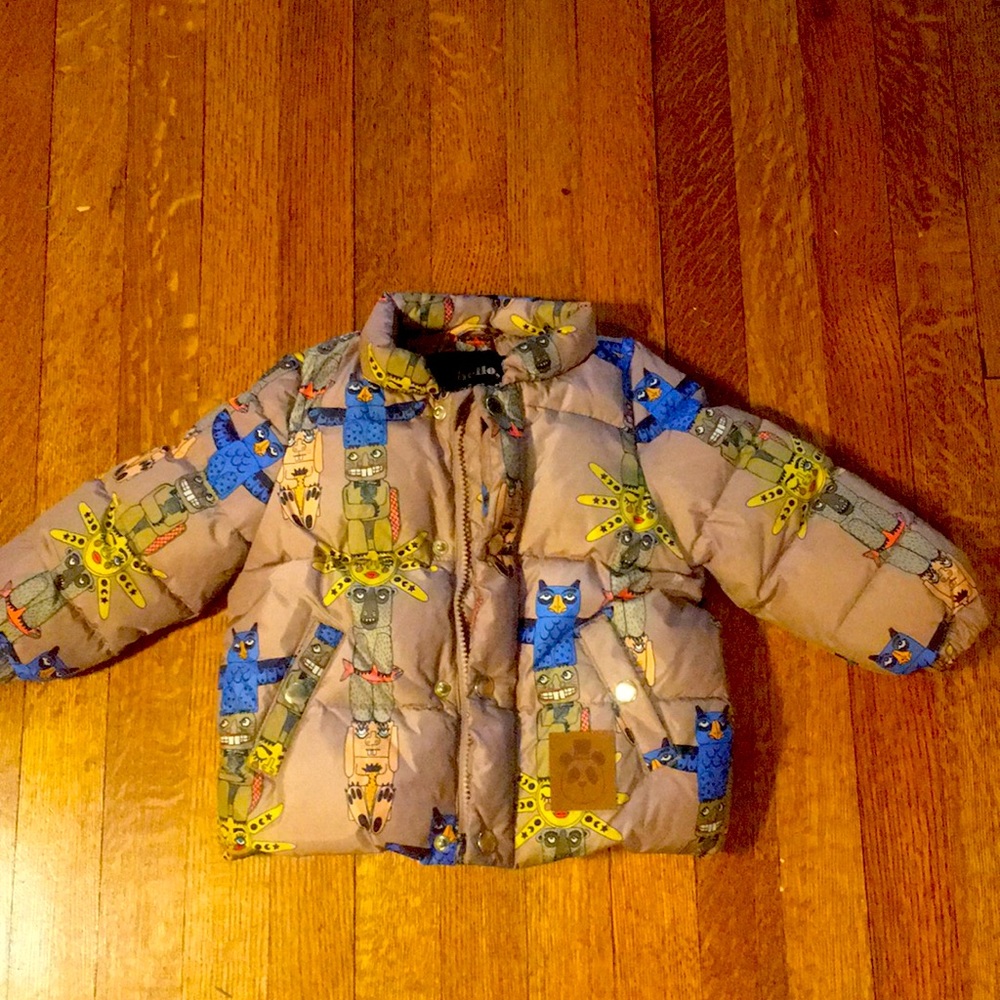 Mini Rodini puffy jacket size 80-86